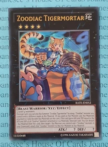 Zoodiac Tigermortar RATE-EN052 Ultra Rare Yu-Gi-Oh Card (U) New - Picture 1 of 3