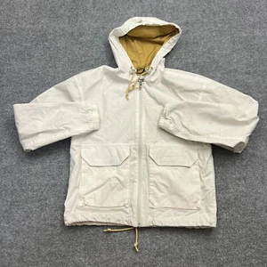 The North Face Windwall Women's Jacket Size XS White Full Zip Hooded Windbreaker - Picture 1 of 10