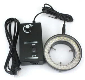 Verstellbare 144 LED Miniskop Ring Licht Lampe für Industrie Stereo Lupe - Bild 1 von 12