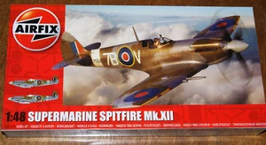 Airfix A05117A : Supermarine SPITFIRE Mk.XII - Brit. Jagdflugz WW II - Kit 1:48 - Picture 1 of 1