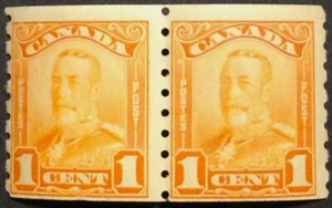 BroadviewStamps Canada #160 Coil Pair MNH VF CV$240 - Picture 1 of 2