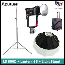 Aputure Ls 600d Daylight Cob 600W Led Video Light+Lantern 65cm+Light Stand 2.8M