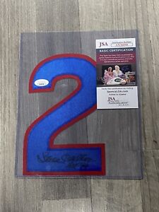 Steve Carlton Signed Autographed Philadelphia Phillies Jersey Number JSA COA