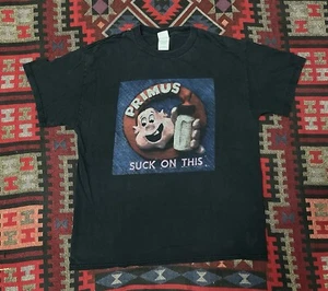 Vintage Primus Suck On This Band Tee Shirt Album Large 2001 - Picture 1 of 7