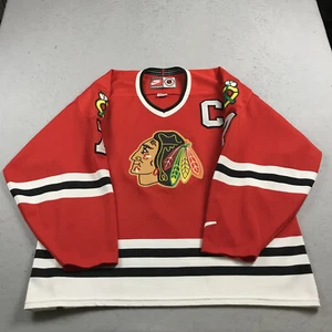 VINTAGE Chicago Blackhawks Jersey Mens XL Red Nike Chris Chelios #7 HOF 90s - Picture 1 of 10