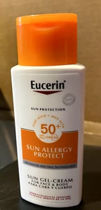 Eucerin Sun Allergy Protect Cream - Gel SPF50+ 150ml EXP 05/2025 New Package - Picture 1 of 2