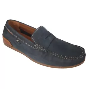 Camel active Herren Schuhe Mokassins blau 56SLA01 300 660 navy - Picture 1 of 5