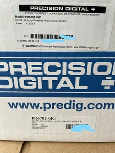  New Precision Digital PD601-0K1 Nema 4X Loop-Powered  Ft & Inches Indicator - Picture 1 of 3