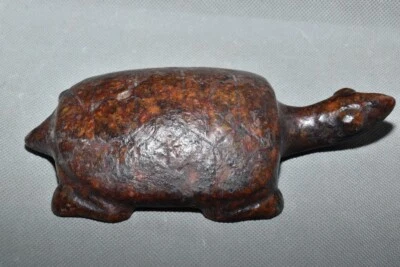 6.6"Chinese Hongshan Culture Hand carved rare sacrifice Old River Turtle - Image 1 of 4