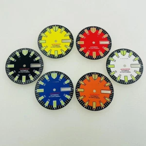 Fit For SEIKO NH36 4R36 NH36A Watch Part Green Luminous 28.5mm Dial - Picture 1 of 8