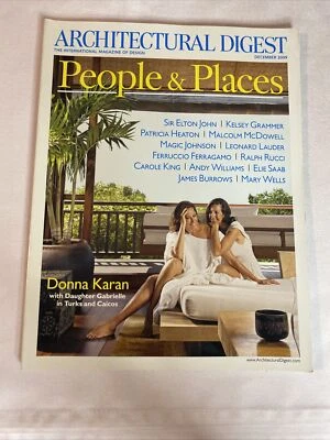2009 Dec Architectural Digest Magazine Kelsey Gammer (CP215) - Image 1 of 3