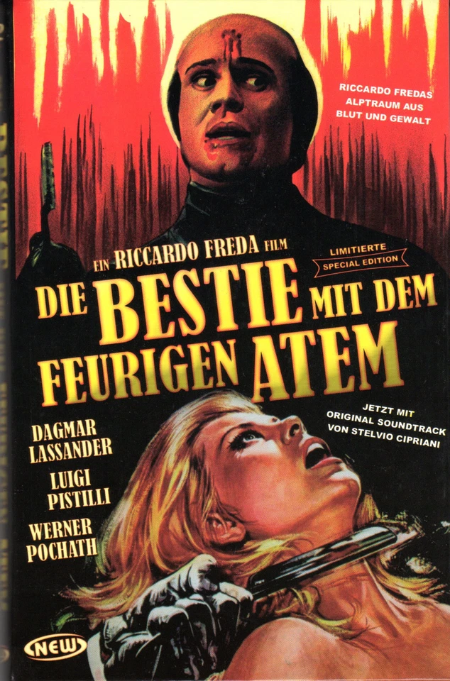 Iguana with the Tongue of Fire , 100% uncut , AmarayCase , DVD , new and sealed - Image 1 of 1