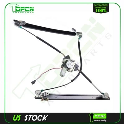 Fits 01-03 Chrysler Voyager w/ Motor Front Passenger Side Power Window Regulator - Image 1 of 4