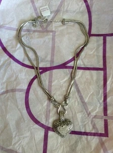 Lia Sophia Love Dust Halskette geschliffenes Kristall Pave  - Bild 1 von 8