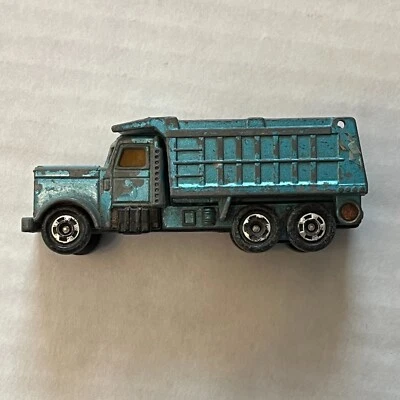 Tomica 1978 American Truck Dump Truck #63 S1/98 diecast Japan - Image 1 of 4