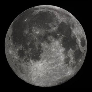 Full Moon Space Celestial Astronomy Photo Poster Art Print 24 x 24 in - Picture 1 of 3