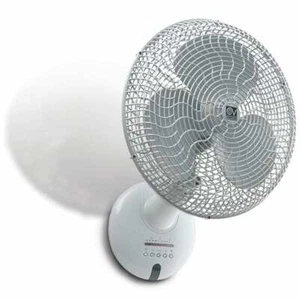 Vortice Gordon Wall Mounted 300mm & 400mm oscillating Domestic Fan 3 Speeds - Picture 1 of 1