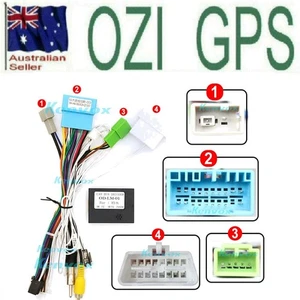 IGNIS 2017- POWER / STEERING / ANTENNA WIRING CABLES FOR NEW HEAD UNIT - Picture 1 of 6