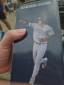 Spencer Jones Somerset Patriots Bobblehead SGA 07/13 2025 New York Yankees  Rare - Picture 1 of 6