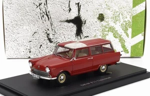 MODELLINO AUTO STATICO AUTOCULT DKW F 11 UNIVERSAL GERMANY 1961 ROSSO 1/43 - Foto 1 di 6