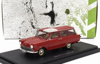 MODELLINO AUTO STATICO AUTOCULT DKW F 11 UNIVERSAL GERMANY 1961 ROSSO 1/43 - Immagine 1 di 4