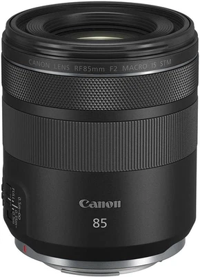 Canon RF 85mm F2 Macro is STM, Compact Medium-Telephoto Black Lens... - Image 1 of 4