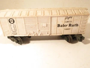 LIONEL POST-WAR  6014 BABY RUTH BOX CAR- 027-  FAIR- S31J - Picture 1 of 4