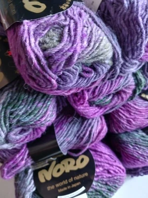 15 Noro Kama en Color 10C Lana Seda Alpaca Mohair Angora 82yds Foto 1 de 4