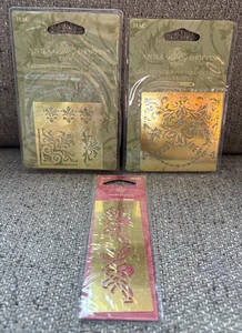 Anna Griffin Brass Stencils lot (see description for details) - Picture 1 of 1