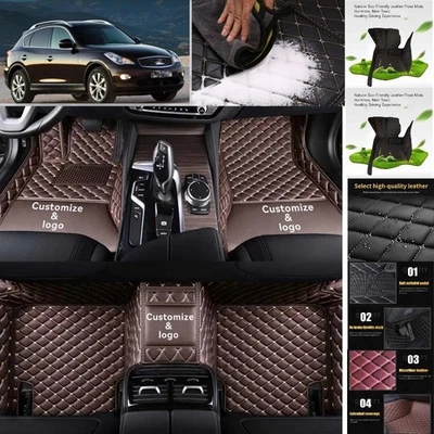 For Infiniti FX Car Floor Mats Cargo Liners Rug Custom Luxury Waterproof - Image 1 of 4