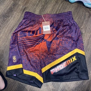 Mitchell & Ness NBA Phoenix Suns 1996 Re-Take Gradient Swingman Shorts Men’s Lrg - Picture 1 of 6