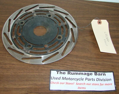 ROTOR DE FRENO DE DISCO DELANTERO ----- 1987 HONDA CR500R moto de cross enduro Foto 1 de 2