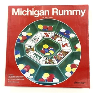 Juego de mesa Pressman Michigan Rummy nuevo y precintado - Imagen 1 de 7