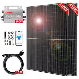Balkonkraftwerk Solarpanel 800w / 800w Balkon Photovoltaik Solaranlage - Bild 1 von 13