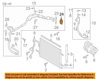 KIA OEM 2017 Niro-A/C AC Expansion Valve 97626G2000 - Image 1 of 2