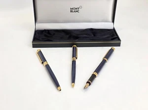 Montblanc Noblesse Set aus Füllfederhalter, Kugelschreiber und Bleistift - Imagen 1 de 5