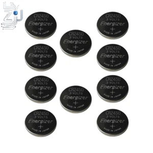 CR2450 Energizer DL2450 Songtuo Diving Watch Battery Car Key Remote Control 10PC - Picture 1 of 7