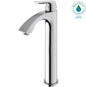 Vigo VG03013CH Linus 1.2 GPM Vessel Bathroom Faucet in Chrome - Picture 1 of 8