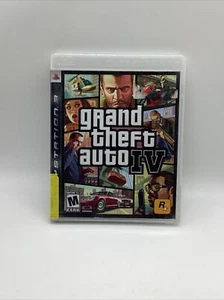 Grand Theft Auto IV PS3 GTA 4 Complete w/ Manual & Map Sony PlayStation 3 - Picture 1 of 4