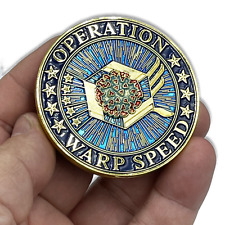 EL4-009 Operation Warp Speed Challenge Coin Pandemic Task Force