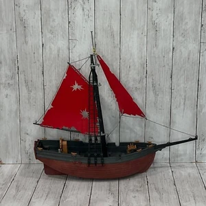 Vintage Playmobil Red Corsair Pirates' Ship - Not Complete - Picture 1 of 5