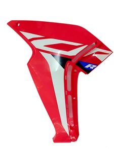 CRF300LR RALLY RAD GUARD LEFT RED plastic 2020-25 HONDA OE EBAY PRIORITY AIRMAIL - Foto 1 di 5