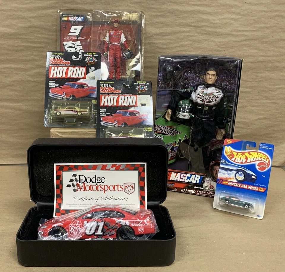 Lote De Colección Nascar Dodge Motorsports Bobby Labonte Kasey Kahne Figura Diecast Foto 1 de 4