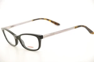Rare Authentic Carrera CA 6647 3L3 50mm Black Crystal Frames Glasses - Picture 1 of 7