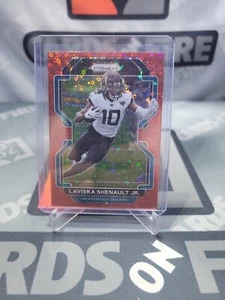2021 Prizm No Huddle Red Disco Laviska Shenault Jr. /50 Jaguars - Picture 1 of 3