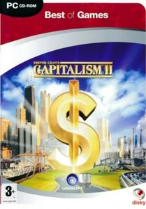 CAPITALISM II - 2 Trevor Chan's Business Strategy Game - PC CD-ROM - NEW - Picture 1 of 2