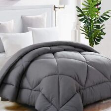 TEKAMON All Season Oversized King Comforter Soft Quilted Down Alternative Duvet 