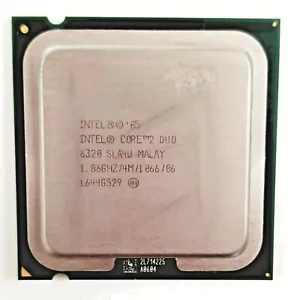 Intel Core 2 Duo CPU Processor SLA4U 1.86GHZ / 4M E6320 - Picture 1 of 2
