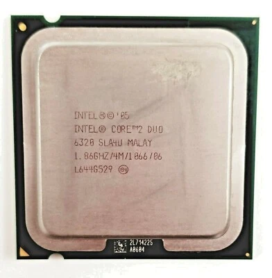 Intel Core 2 Duo CPU Processor SLA4U 1.86GHZ / 4M E6320 - Image 1 of 2