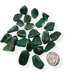 Piedras pulidas de jaspe verde India 39,1 gramos - Imagen 1 de 1